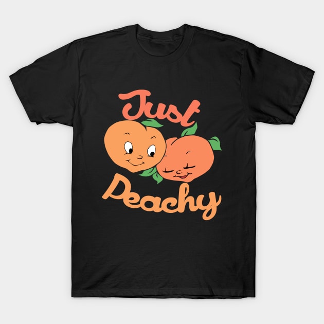 Just Peachy T-Shirt by bubbsnugg